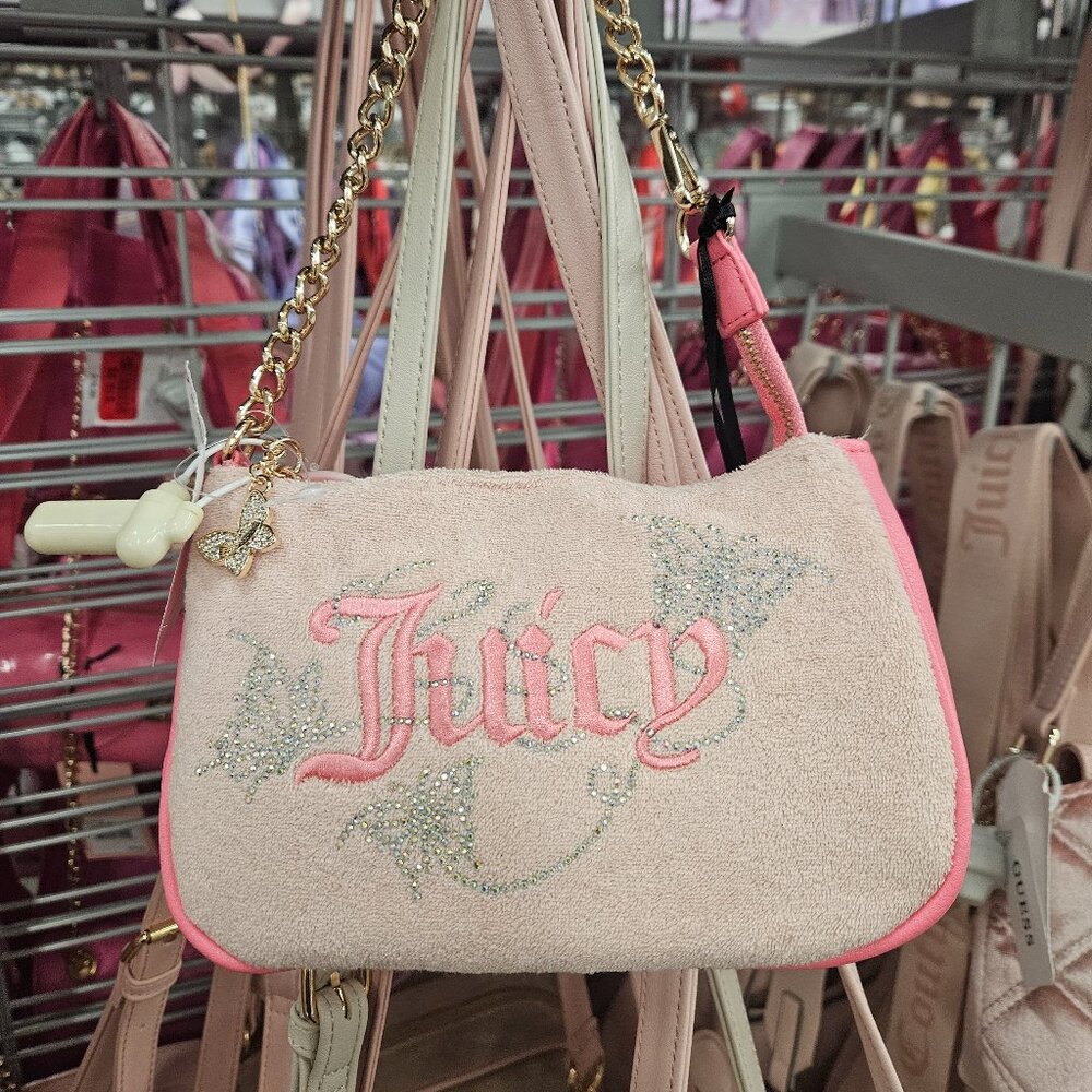 Viral Juicy Couture pink Shoulder Bag